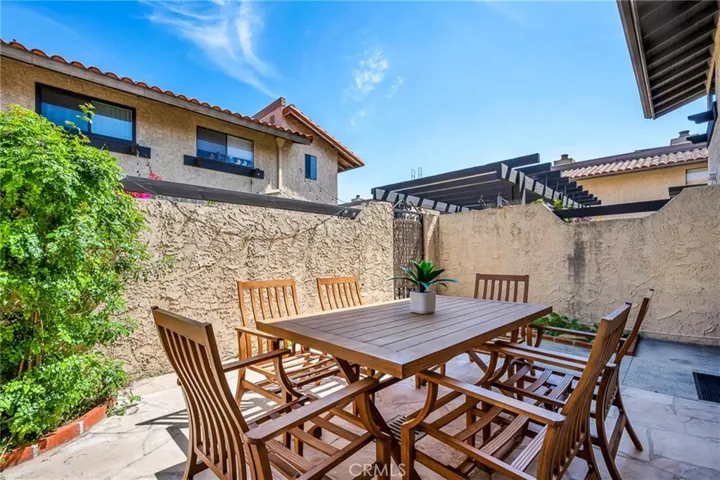 Back patio.
