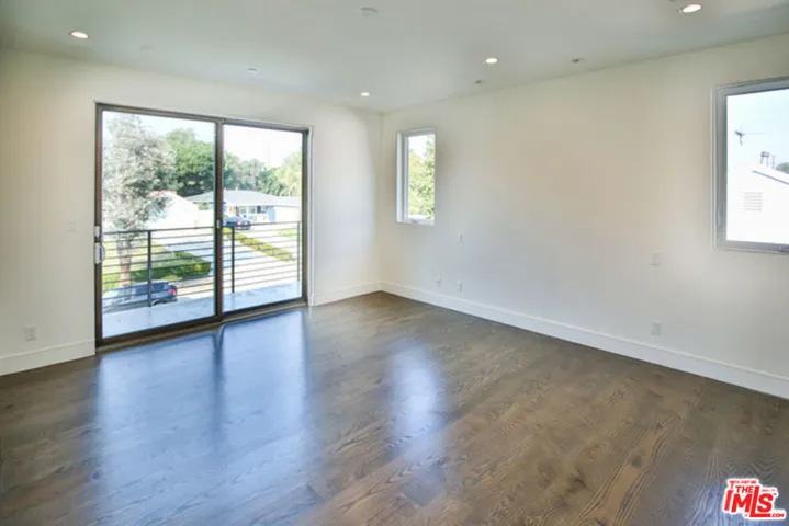 Loft sliding door to balcony