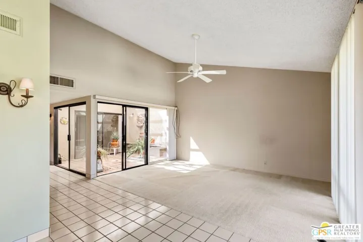 Atrium in center