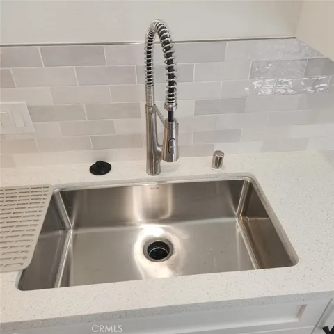 New Stainless Sink & Designer Faucet