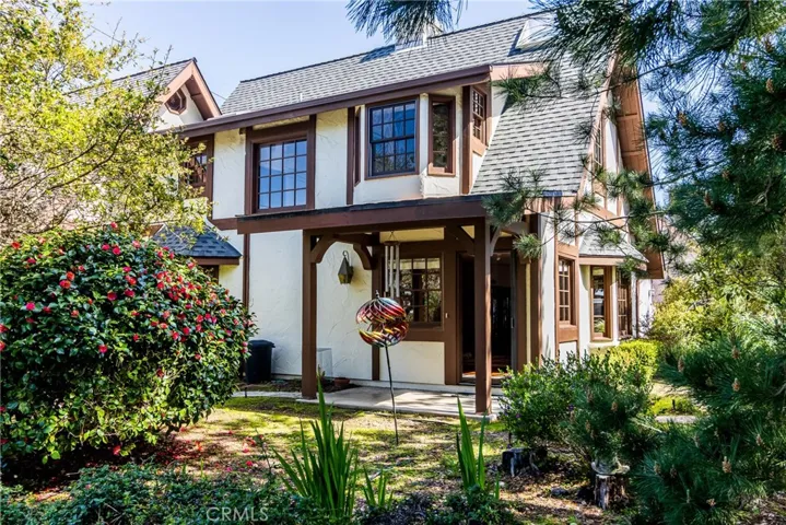 Tudor Cottage by the beach and Fiscalini Ranch Preserve.