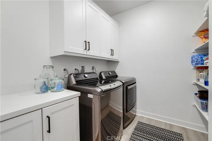 Laundry with built-in storage