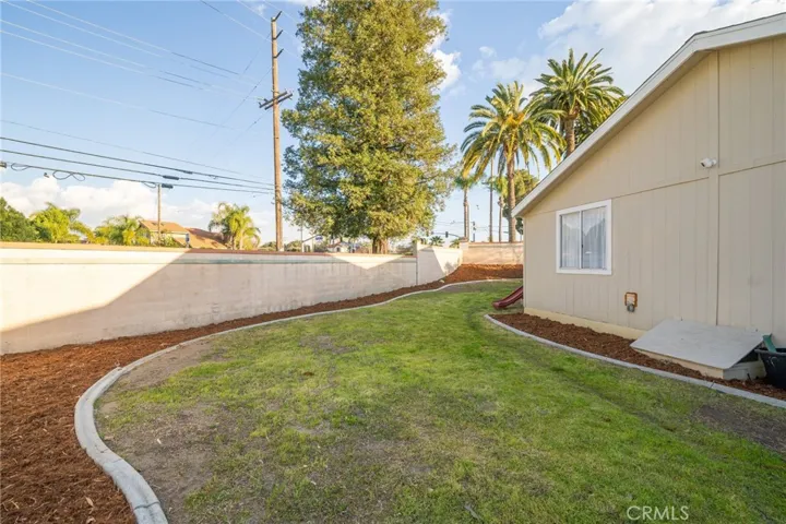 Side backyard