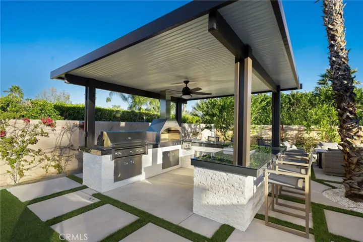 Backyard kitchen