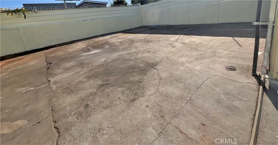 Parking inside gate entrance
