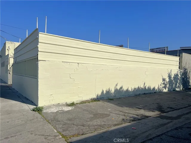 Rear of building and alley access