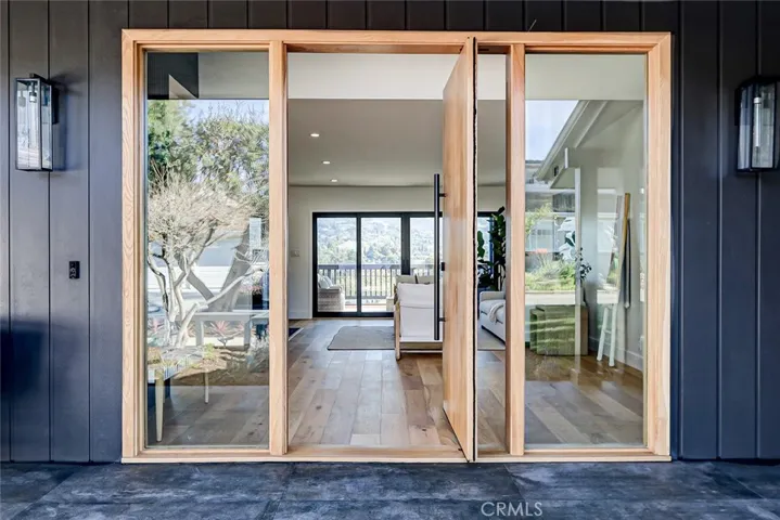 Front Entrance Pivot Door