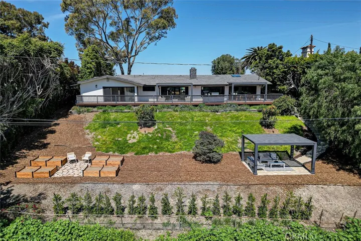 Aerial View Back of Property