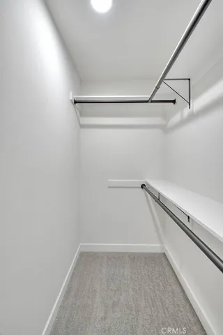 Master walk-in closet