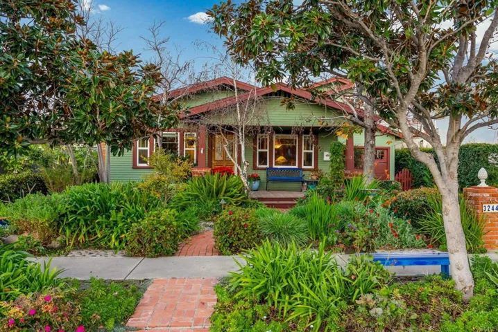 Besides the architectural beauty of this home it is surrounded with incredible landscaping.