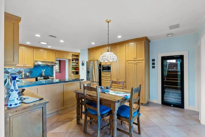 This home offers formal dining or plenty of space to eat in the kitchen area.