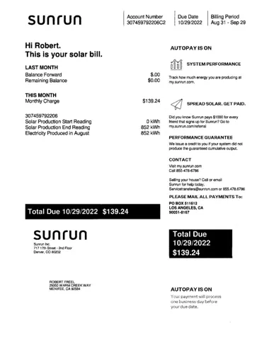 Sunrun 2022