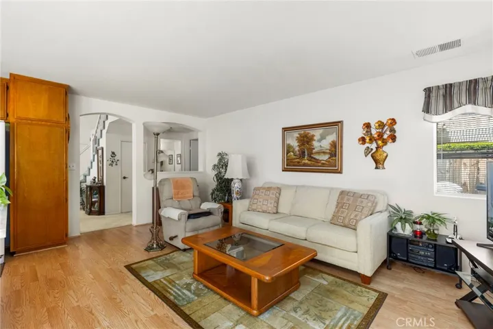 Family Room with half bath in the background