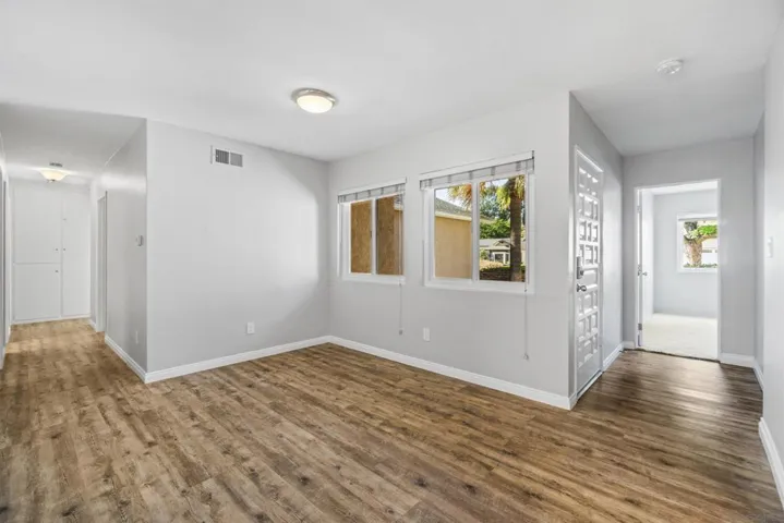 Dining area off the front entrance.