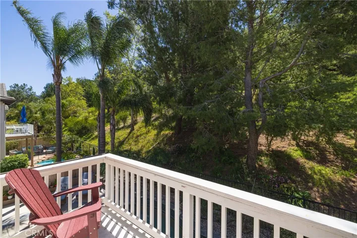 Balcony off of Primary bedroom