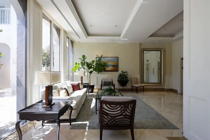 Lounge Area near entrance to outside pool and spa