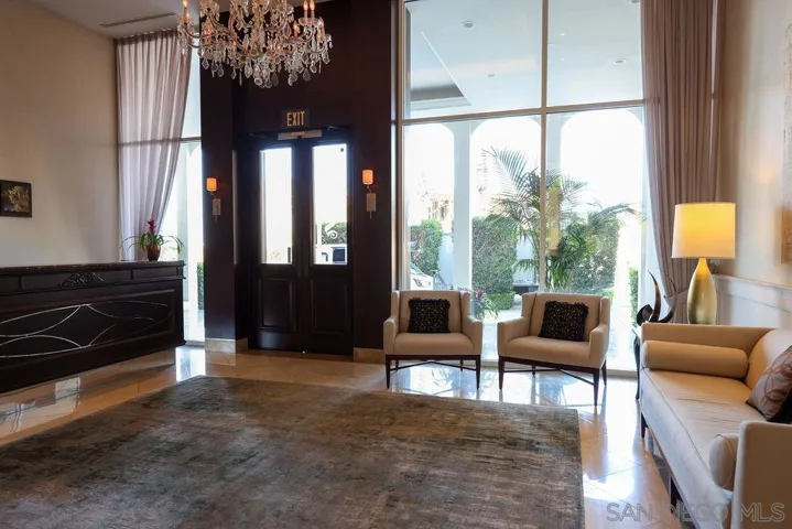 Concierge/Bellman Desk at Front Entry