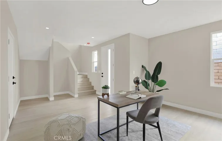 Large Den (potential 4th bedroom) with Full Bath and Closet