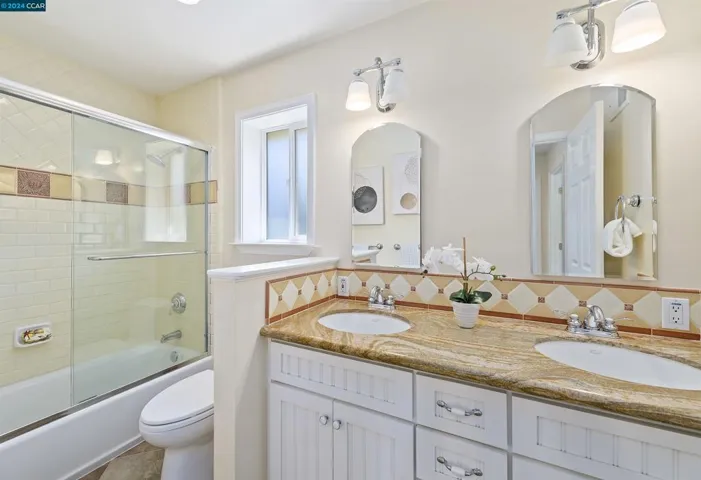 Second level hall bathroom