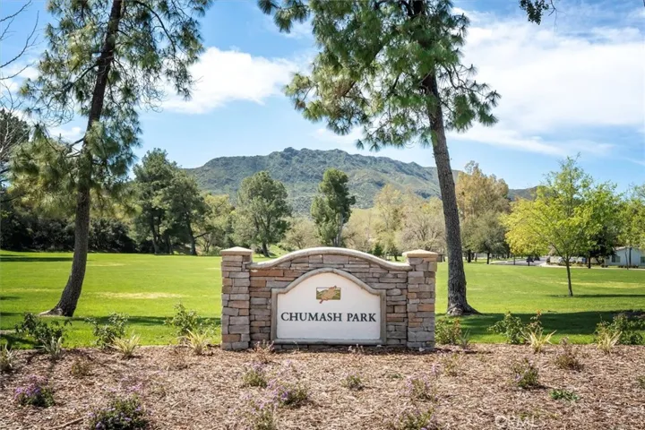 Beautiful Chumash Park surroundings