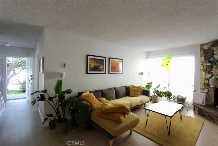 Unit A - Family room - Living room is to the right of the front door.