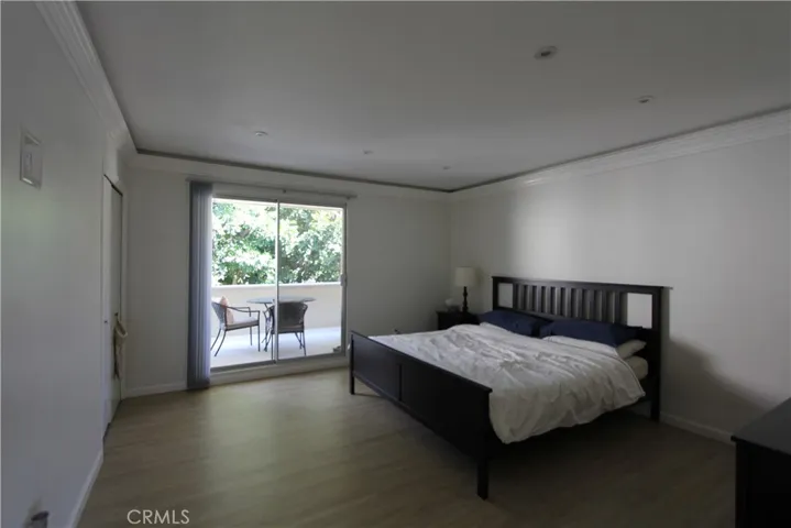 Unit C - Bedroom #1 with patio deck