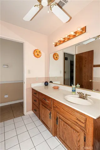 Hall bathroom.