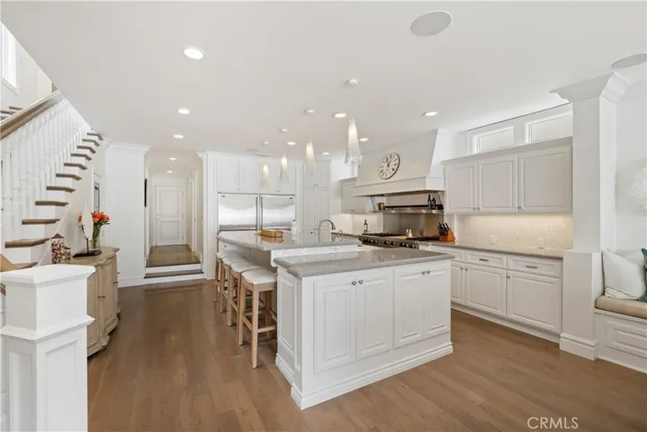 Kitchen with ample storage