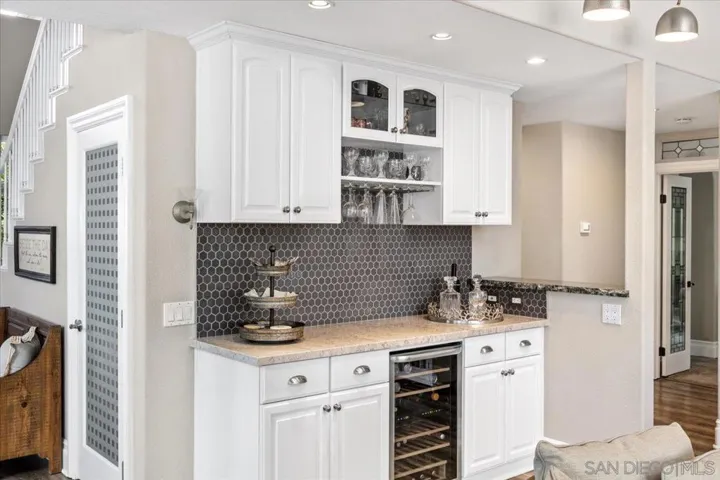 Custom wet bar