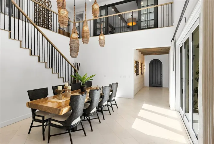 Formal dining room.