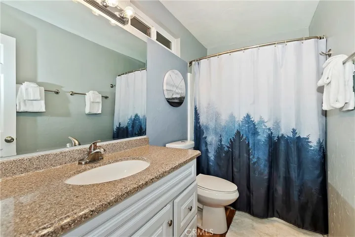 Bathroom on mid level