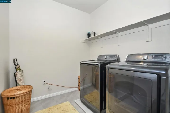 upstairs laundry room