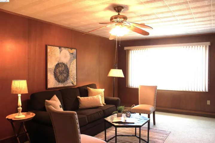 Converted garage area