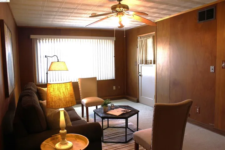 Converted garage area