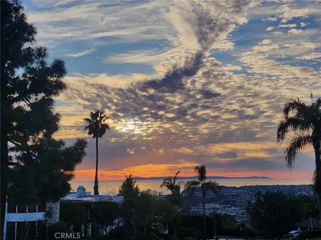 Catalina Island at sunset