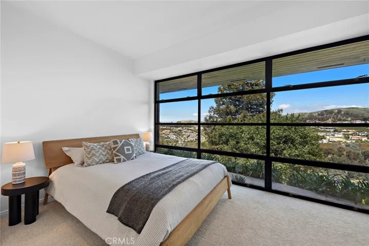 Downstairs Bedroom #2 with expansive views and tons of natural light