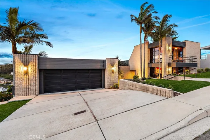 2 car garage with bonus room below, epoxied floors