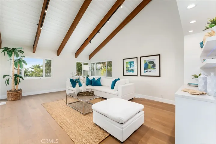 Family room with ocean view