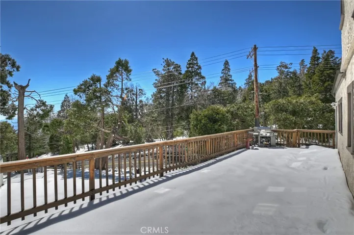 HUGE Deck!
