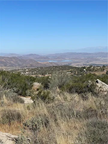View of Lake Skinner from the Lot.