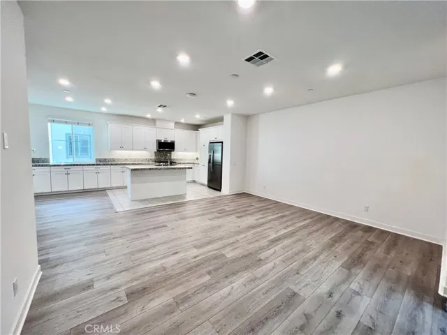 Recessed lighting in great room area