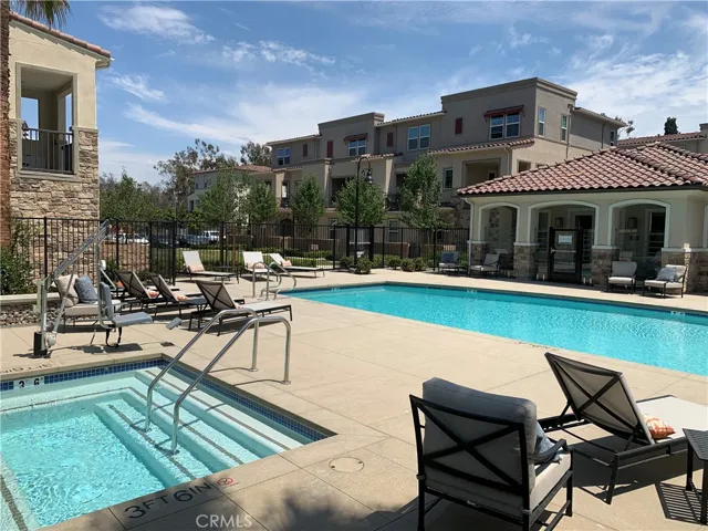 Community Building and pool and spa