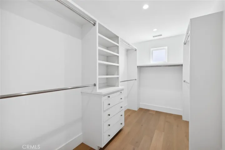 Primary walk-in closet