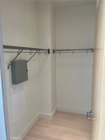 primary suite walk in closet