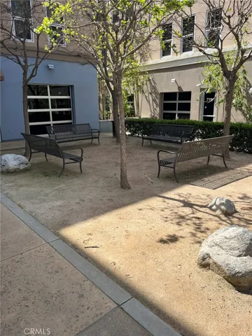 courtyard by front entrance