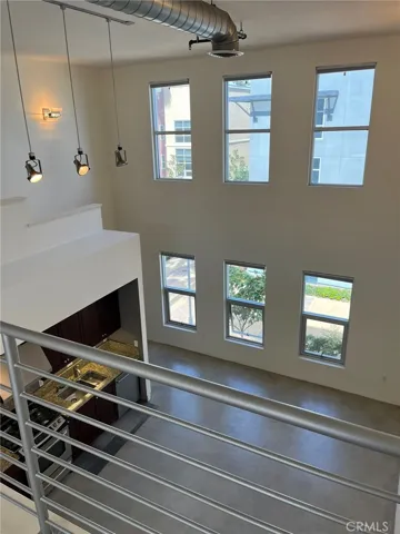 view from primary suite loft.