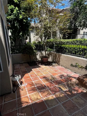 Back patio