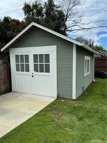 Garage can be used as a home office