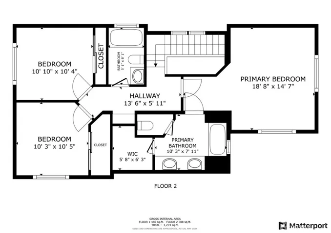 upstairs floor plan