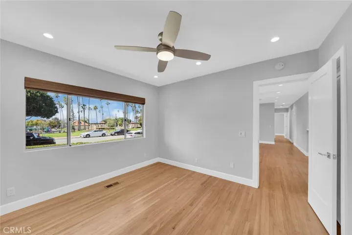 Primary Bedroom Facing Max Berg Park.